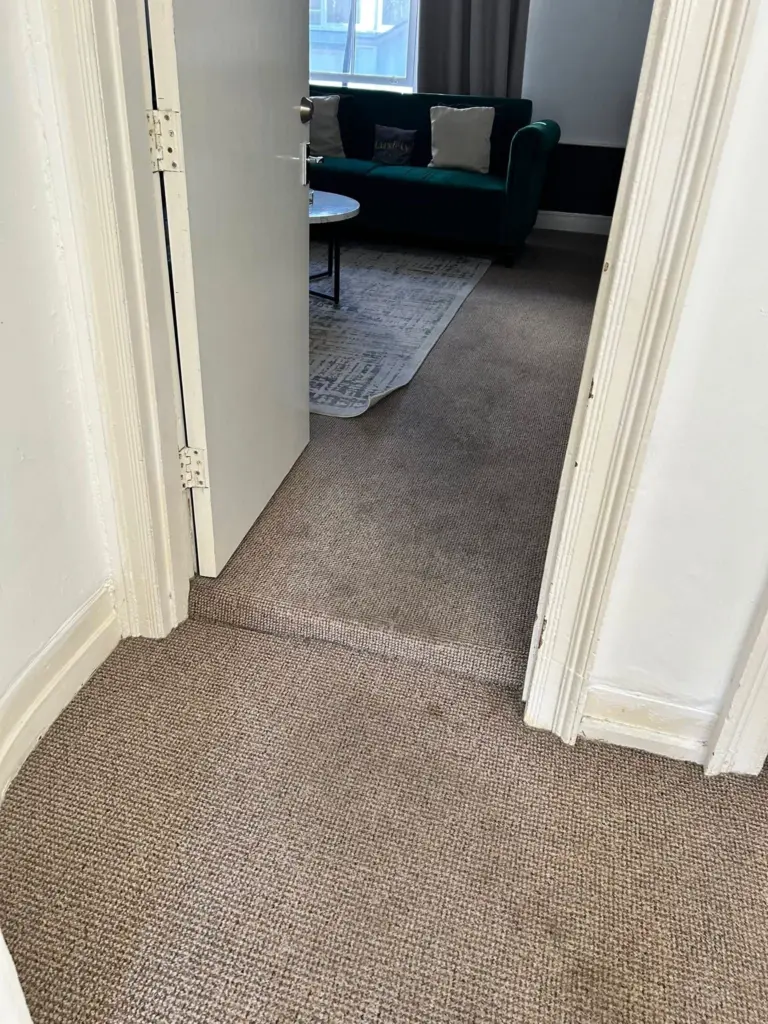 carpet cleaning service grime busters essex cleaning a carpet inside view